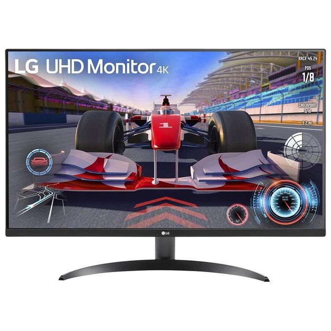 foto del prodotto lg 32ur550 monitor 32'' ultrahd 4k led va hdr 10 3840x2160 4ms amd freesync 60hz audio stereo 10w hdmi 2.0 hdcp 2.2 display port 1.4 aux stand pivot schermo antiriflesso flicker safe nero