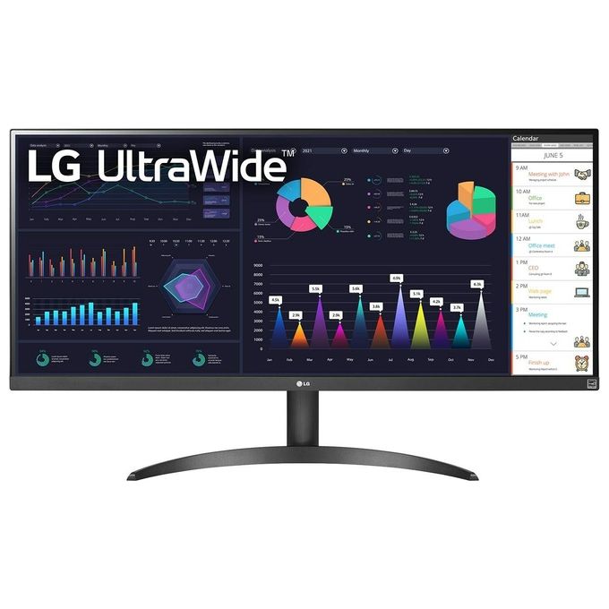 foto del prodotto lg 34wq500-b ips monitor 34'' 2560x1080 uw-uxga 100hz 5ms