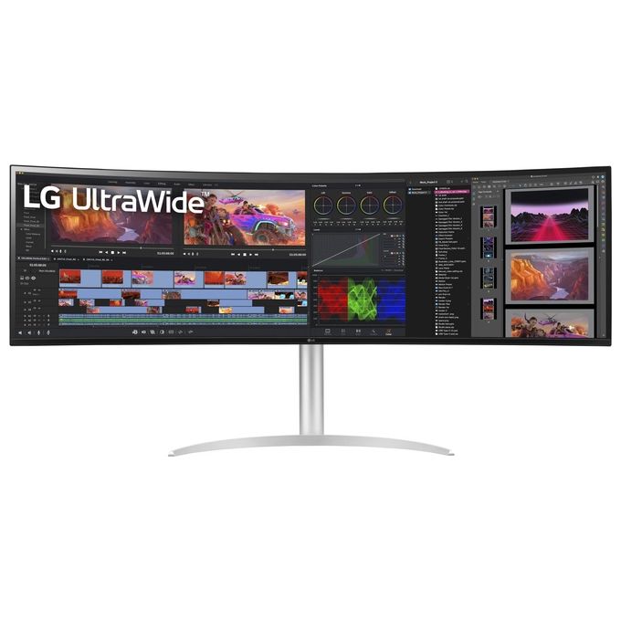 foto del prodotto lg 49wq95c-w monitor per pc 49'' led 5120x1440 dqhd nano ips