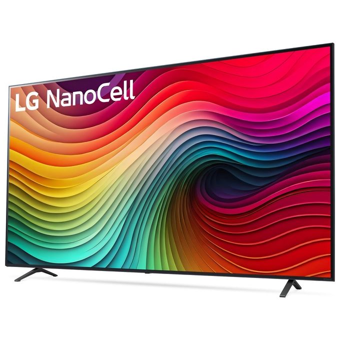 foto del prodotto lg 86nano81t6a smart tv 86 pollici 4k ultra hd display nanocell sistema web os colore nero