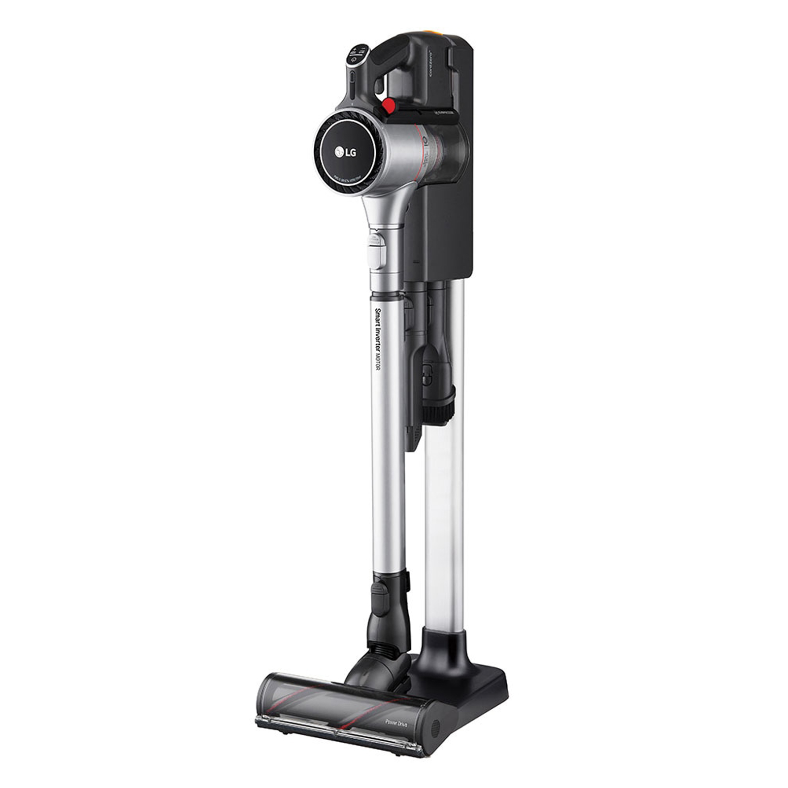 foto del prodotto lg aspirapolvere a9k core1s scopa elettrica senza sacchetto senza filo 200w doppia batteria argento