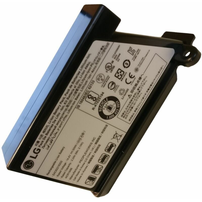 foto del prodotto lg batteria ricaricabile robot aspirapolveri autonomi 294921