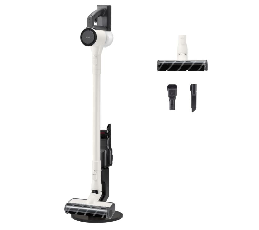 foto del prodotto lg cordzero a9 air, aspirapolvere 150w, 40 min, 1 spazzola 2 accessori, autoportante, corpo leggero, calming beige