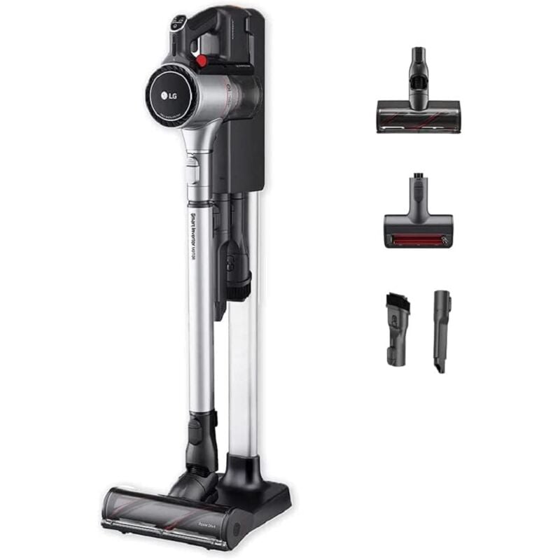 foto del prodotto lg cordzero a9k core1s aspirapolvere senza fili potenza 200w autonomia 120 minuti, con wi fi accessori,elettrica con tubo telescopico e batterie