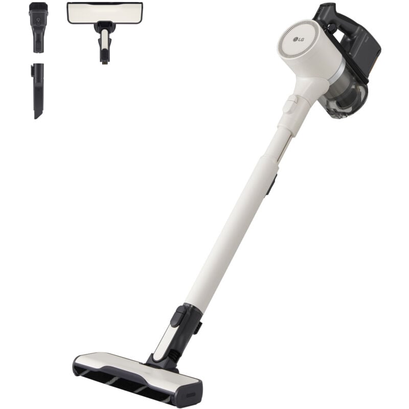foto del prodotto lg cordzero a9k lite aspirapolvere senza fili 220w 60min beige con kompressor