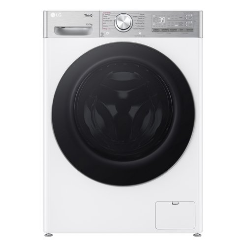 foto del prodotto lg d4r9513tpwc lavasciuga 13 7kg ai dd, classe d, 1400 giri, turbowash 360, autodosaggio