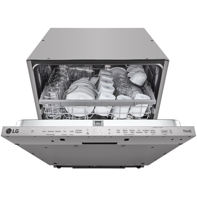 foto del prodotto lg db242tx.aasqeis lavastoviglie a scomparsa totale 14 coperti