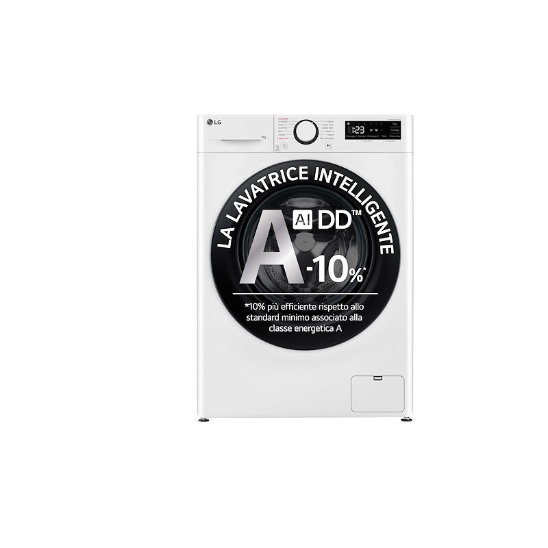 foto del prodotto lg electronics lavatrice snella 47m 9kg 1200g a 10 f2r3s09nsw