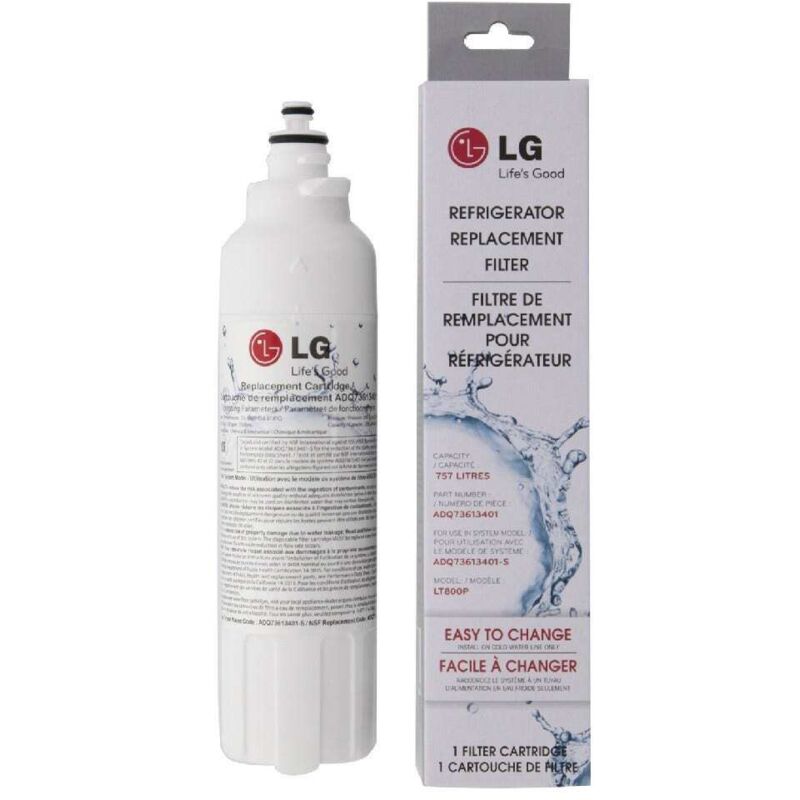 foto del prodotto lg filtro per l acqua del frigorifero adq73613401 lt800p