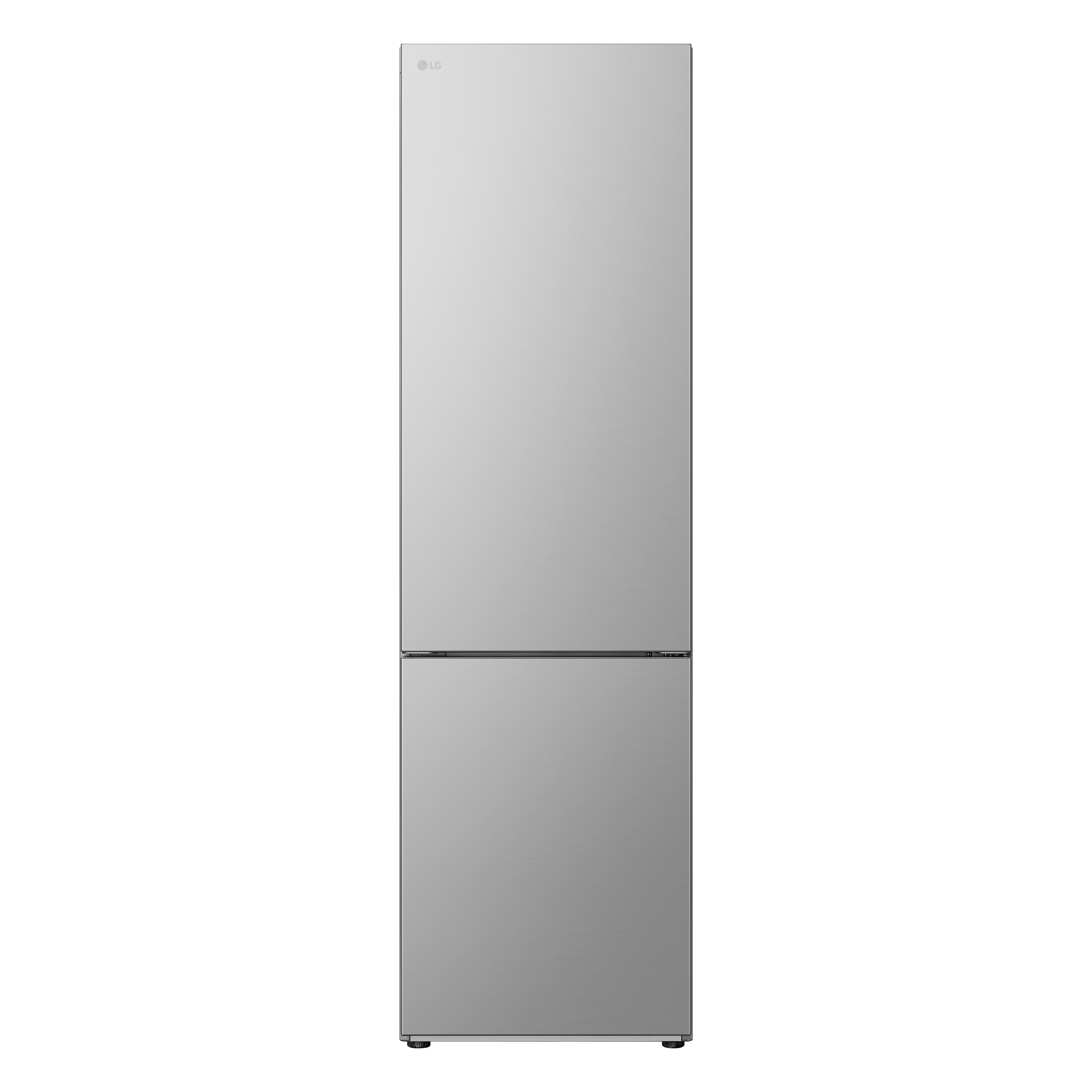 foto del prodotto lg gbv22nccpy frigorifero combinato, classe c, 387l, door cooling, fresh converter, smart diagnosis, prime silver
