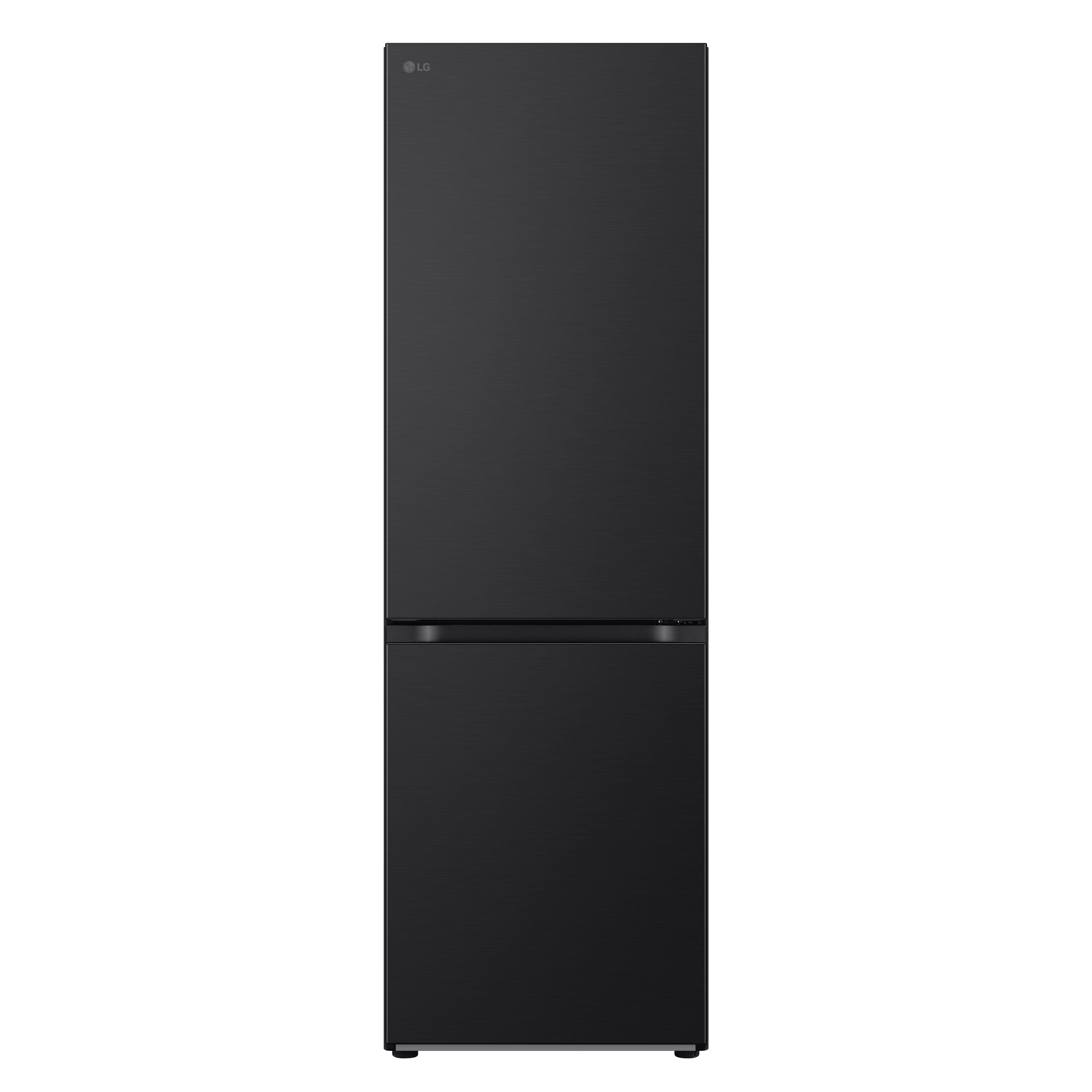 foto del prodotto lg gbv3100dep frigorifero combinato, classe d, 344l, fresh converter, porte piatte, nero