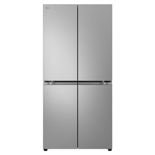 foto del prodotto lg gmb860pyde frigorifero multidoor slim, classe e, 530l, wi fi, total no frost, argento