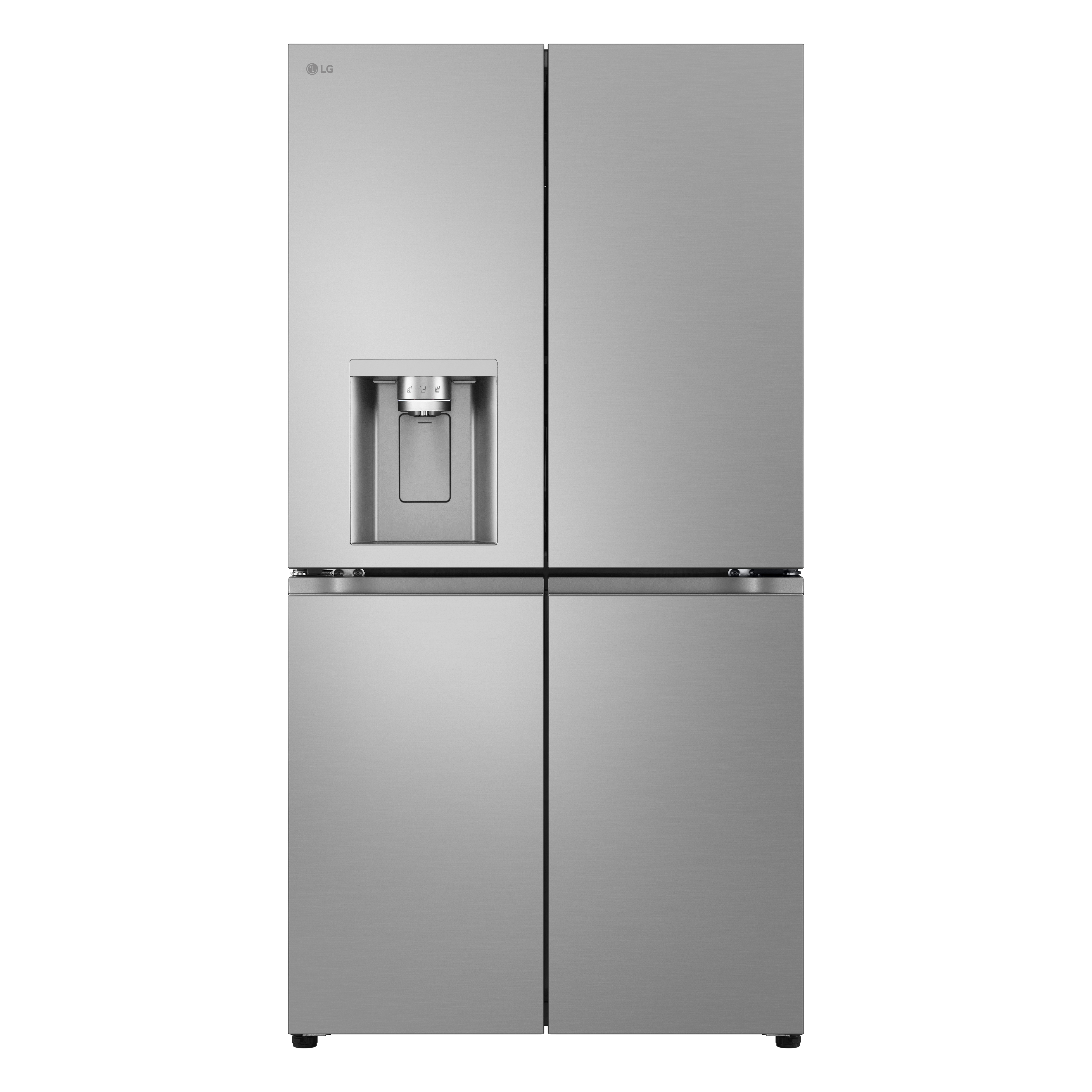 foto del prodotto lg gml960pyfe frigorifero multidoor, classe e, 637l, wi fi, dispenser con allaccio, uvnano, total no frost, prime silver