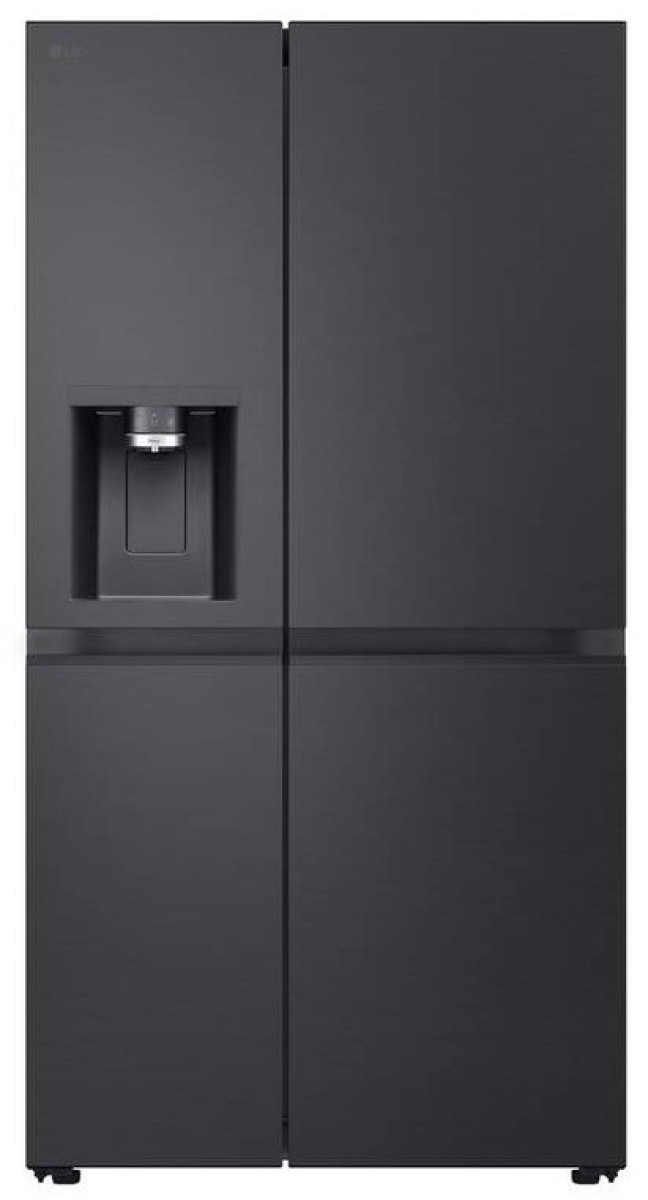 foto del prodotto lg gsle91evac frigorifero side by side libera installazione 628 l c nero