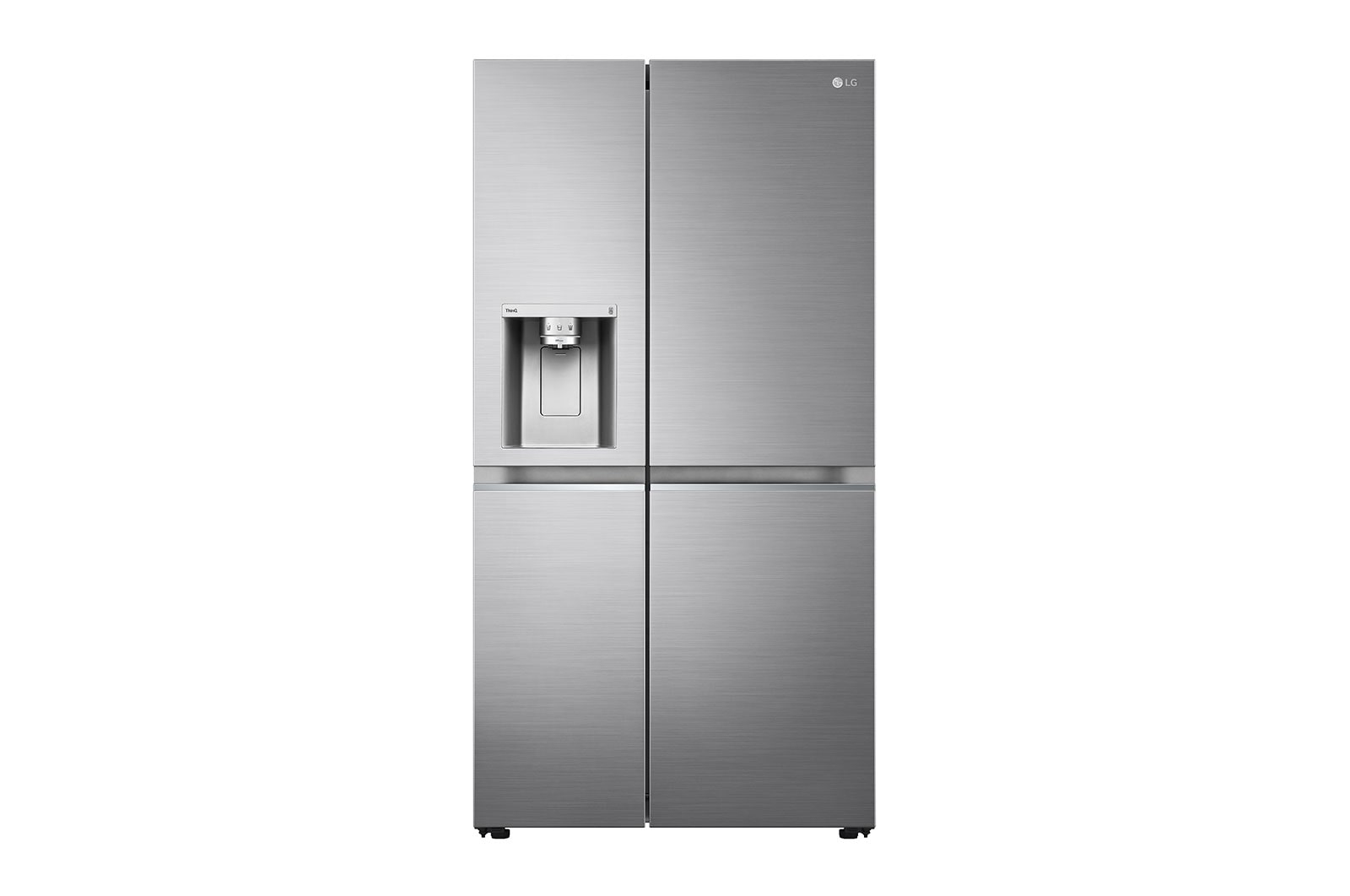 foto del prodotto lg gslv90pzad frigorifero side by side, classe d, 635l, wi fi, con allaccio, uvnano,grigio
