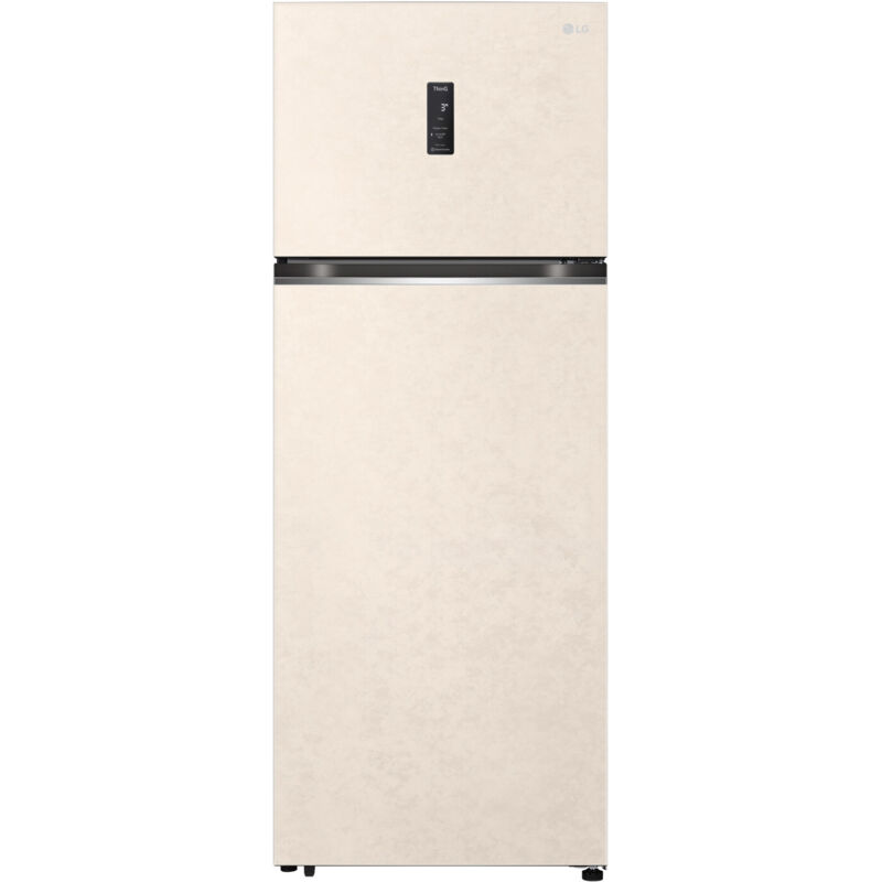 foto del prodotto lg gtbv44sebkd frigorifero doppia porta 70cm, classe e, 461l, door linear cooling,sabbia