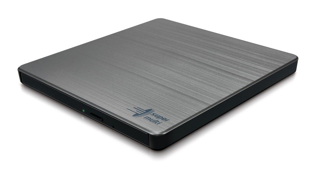 foto del prodotto lg hitachi masterizzatore dvd esterno gp60ns60 slim usb2.0 silver