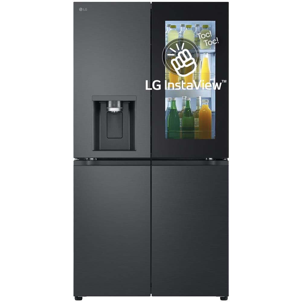 foto del prodotto lg instaview gmg960evje frigorifero multidoor , classe e, 638l, wi fi, uvnano, nero