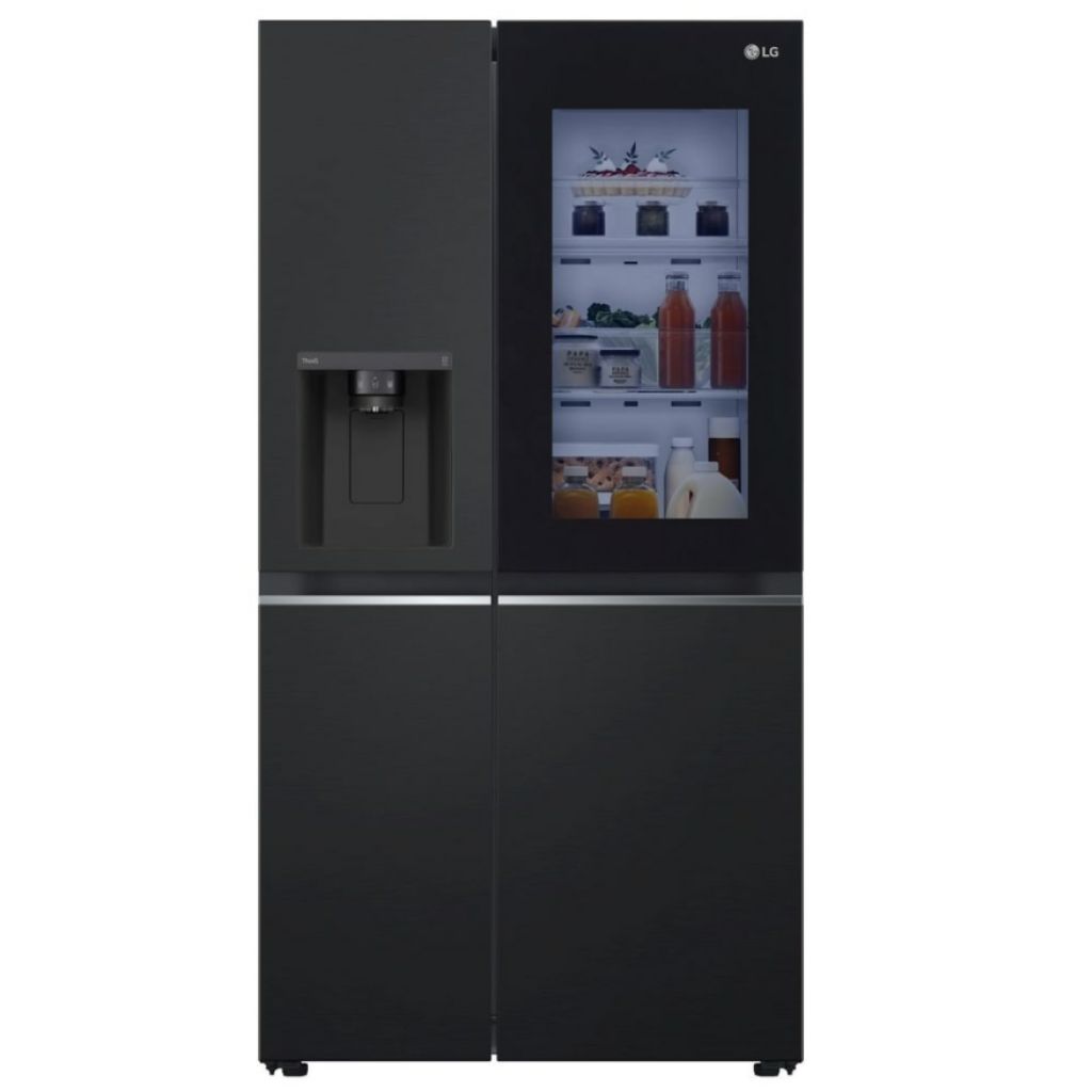 foto del prodotto lg instaview gsgv80epll frigorifero side by side libera installazione 635 l e nero