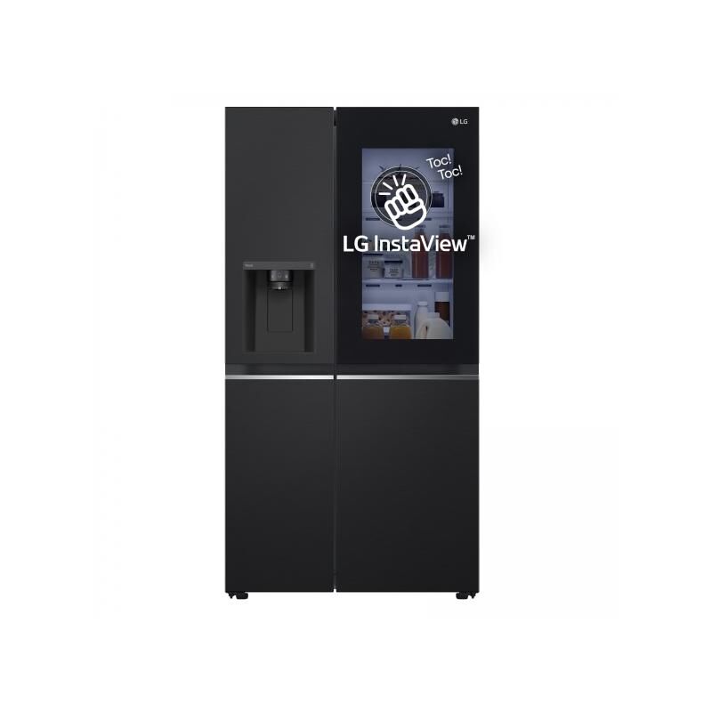 foto del prodotto lg instaview gsgv81epll frigorifero side by side , classe e, 635l, wi fi, senza allaccio