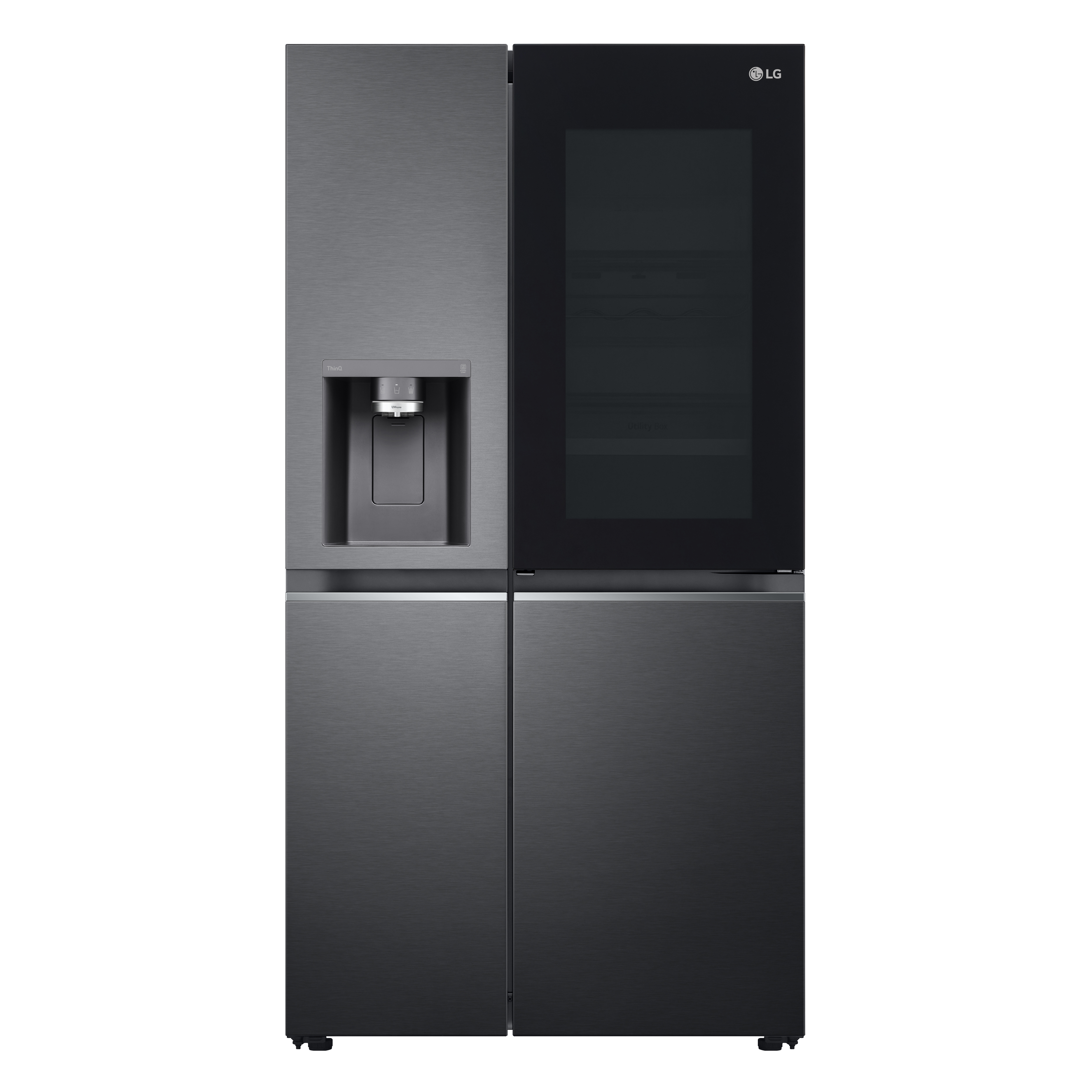 foto del prodotto lg instaview gsxv91mcae side by side door in doortm 635lt classe energetica e