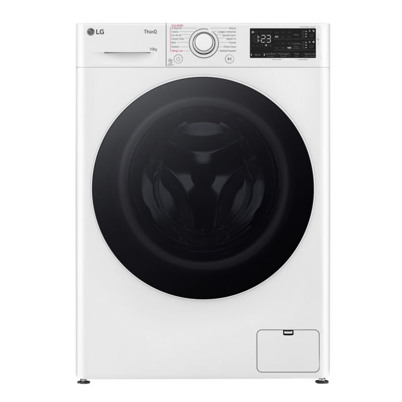 foto del prodotto lg lavatrice f4r3710nsww 10 kg 1400 giri classe a ai dd carica frontale bianco