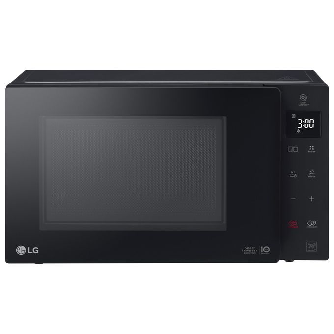 foto del prodotto lg mh6336gib neochef forno a microonde combinato con grill smart inverter capacita 23 litri potenza 1150 w nero fume 
