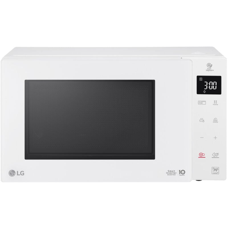 foto del prodotto lg mh6336gih microonde 23 litri, 1000w, grill, smart inverter, bianco