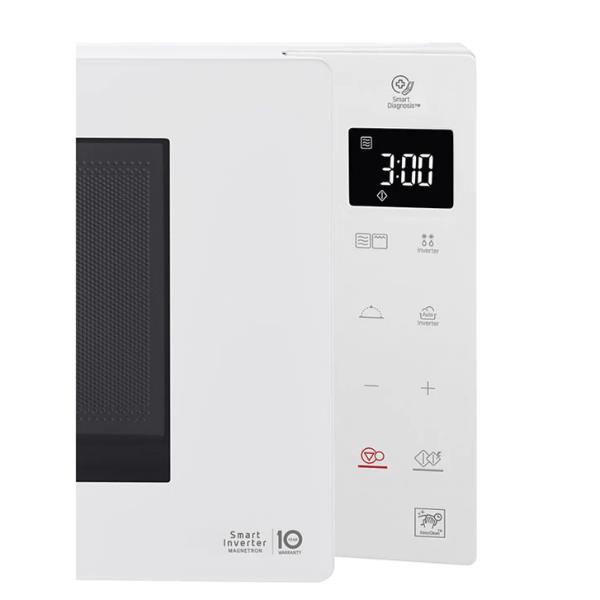 foto del prodotto lg mh6535gdh forno a microonde bianco microonde con grill superficie piana 25 l 1000 w