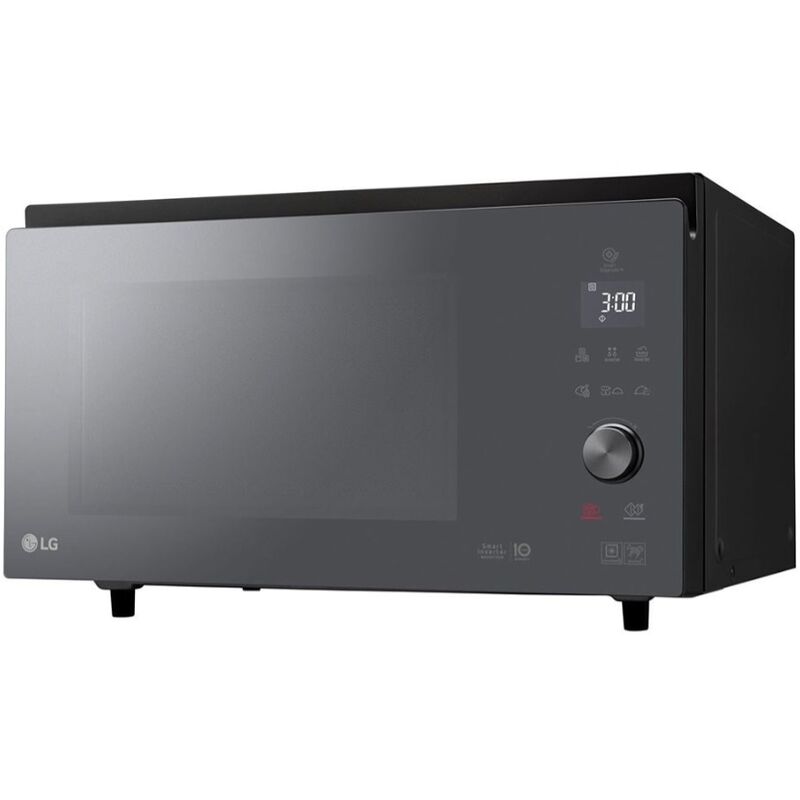 foto del prodotto lg microonde multifunzione 39l 1100w nero mj3965bcr