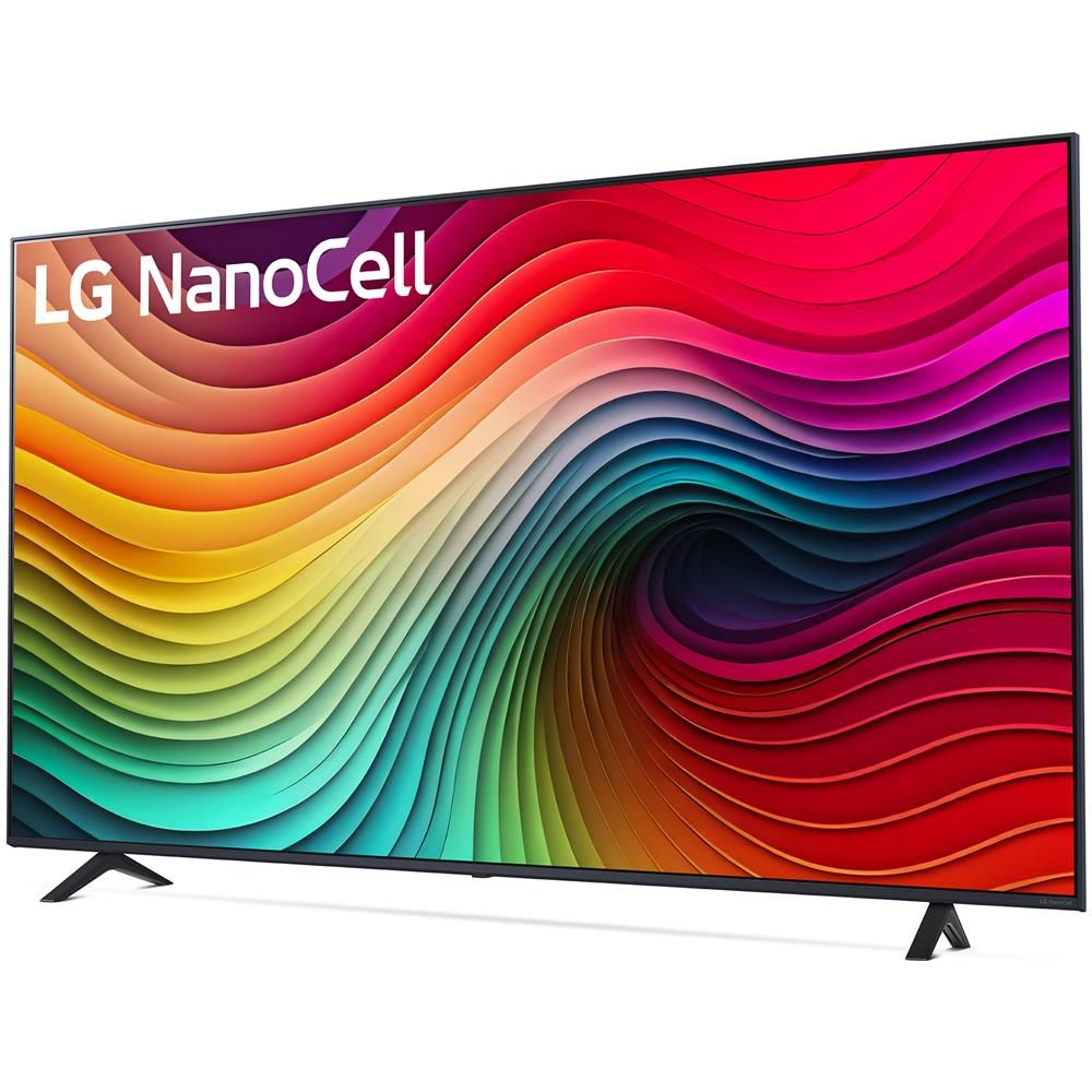 foto del prodotto lg nanocell ai 75 serie nano82 75nano82t6b, tv 4k, 3 hdmi, smart tv 2024