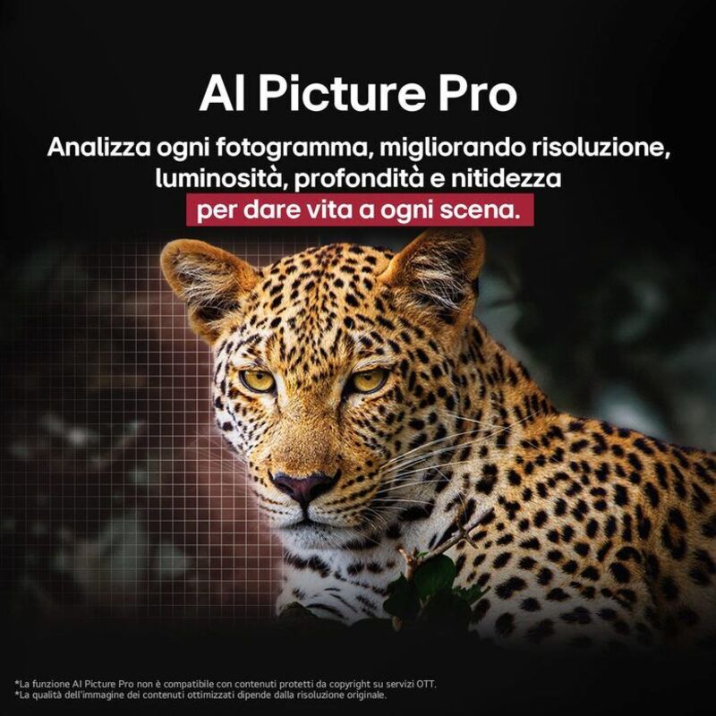 foto del prodotto lg oled evo ai oled55g54lw tv serie g5 55'' 4k, 11 gen2, brightness booster ultimate, 60w, 4 hdmi 165hz, smart tv 2025