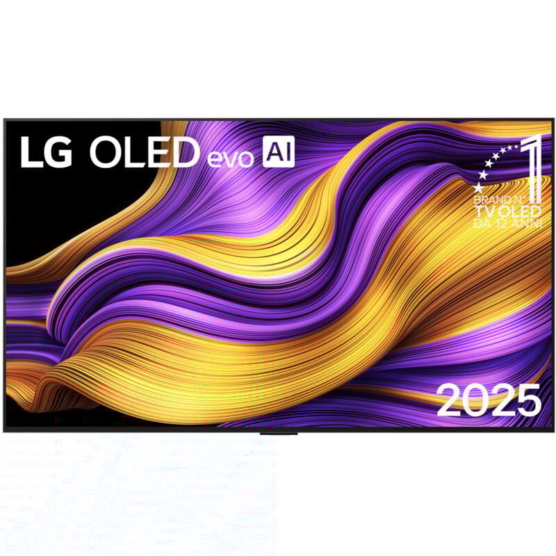 foto del prodotto lg oled evo ai oled55g54lw tv serie g5 55 pollici 4k, 11 gen2, brightness booster ultimate, 60w, 4 hdmi 165hz, smart tv 2025