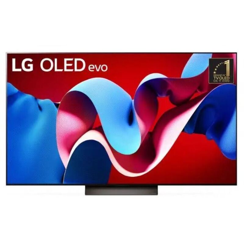 foto del prodotto lg - oled evo c4 77'' serie oled77c44la, 4k, 4 hdmi, dolby vision, smart tv 2024