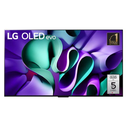 foto del prodotto lg oled evo m4 65 serie oled65m49la, smart tv wireless con zero connect box