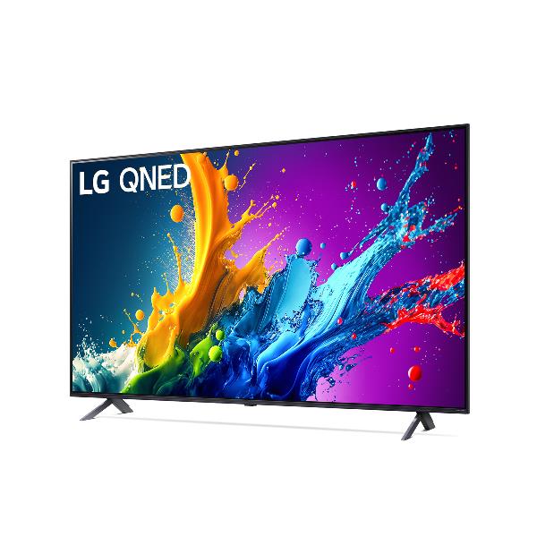 foto del prodotto lg qned ai 65 serie qned80 65qned80t6a, tv 4k, 3 hdmi, smart tv 2024