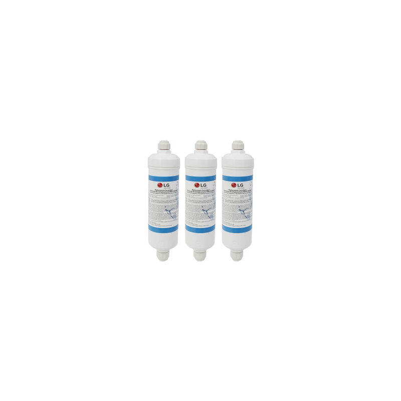 foto del prodotto lg set di 3 filtri d acqua originali frigorifero, adq73693901 frigorifero per congelatore, adq73693901 freezer