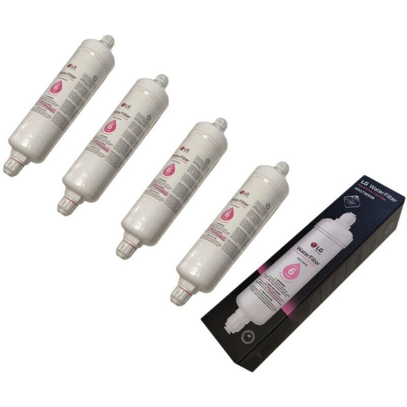 foto del prodotto lg set di 4 filtri per l acqua esterni per adq73693901 frigorifero