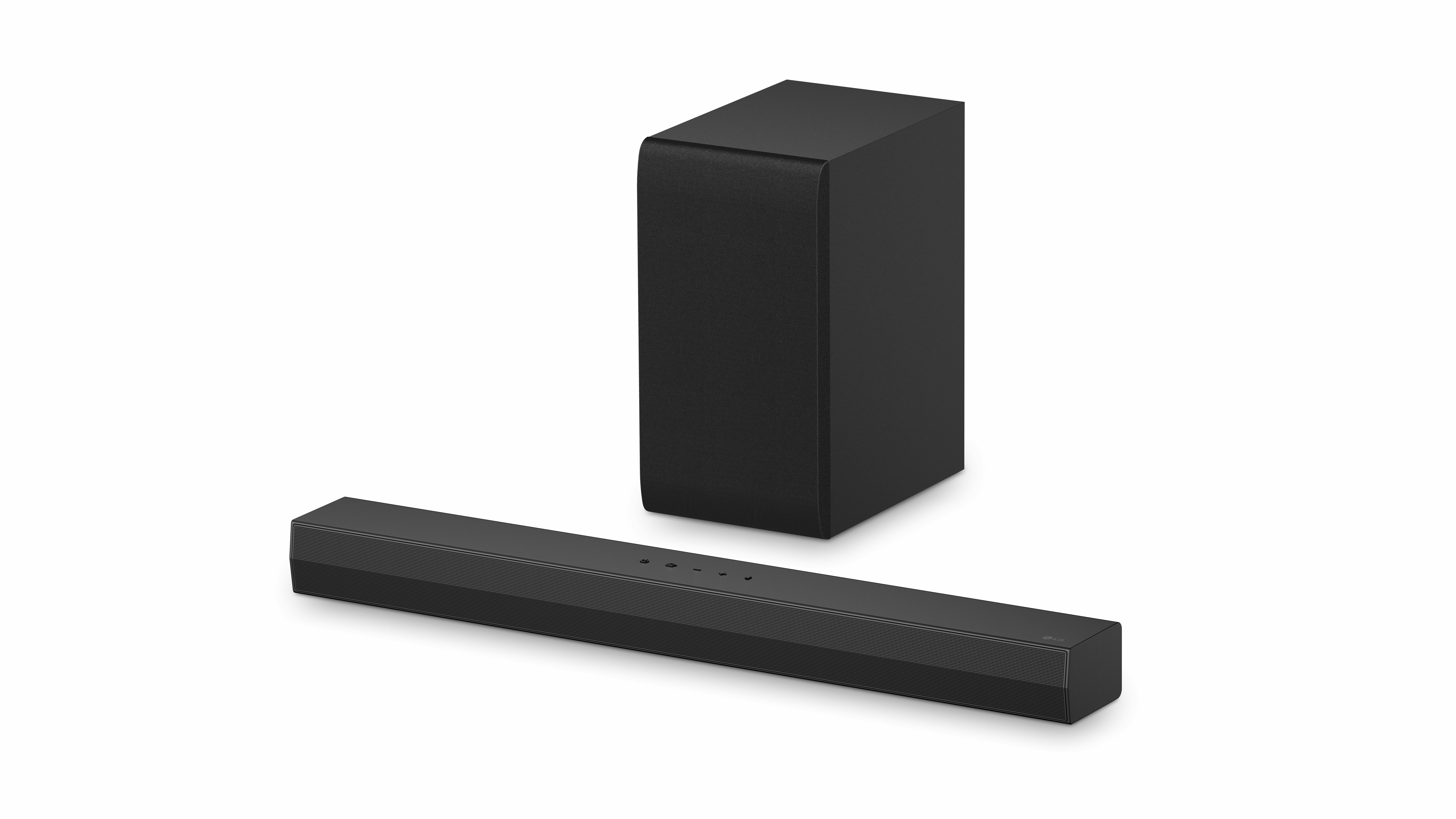foto del prodotto lg soundbar s40t, 300w su 2.1 canali, dolby digital, dts, subwoofer wireless, bluetooth