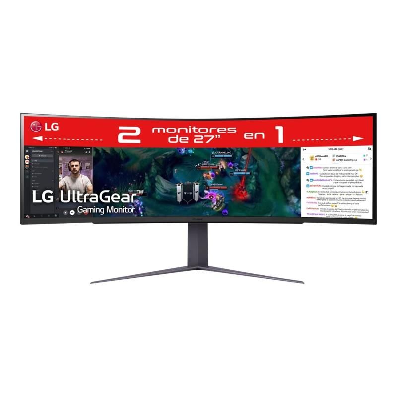 foto del prodotto lg ultragear led display 124,5 cm 49 5120 x 1440 pixel quad hd nero