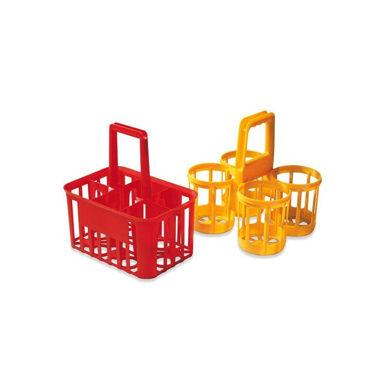 foto del prodotto lgvshopping cestello portabottiglie 6 posti plastime