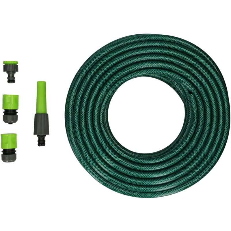 foto del prodotto lgvshopping kinzo tubo da giardino 30 mt in pvc irrigazione e giardinaggio con connettori