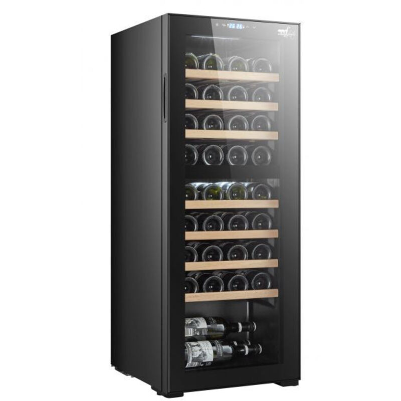foto del prodotto lgvshopping - melchioni vermentino 36 c dual cantinetta vino con compressore libera installazione nero 36 bottiglia/bottiglie