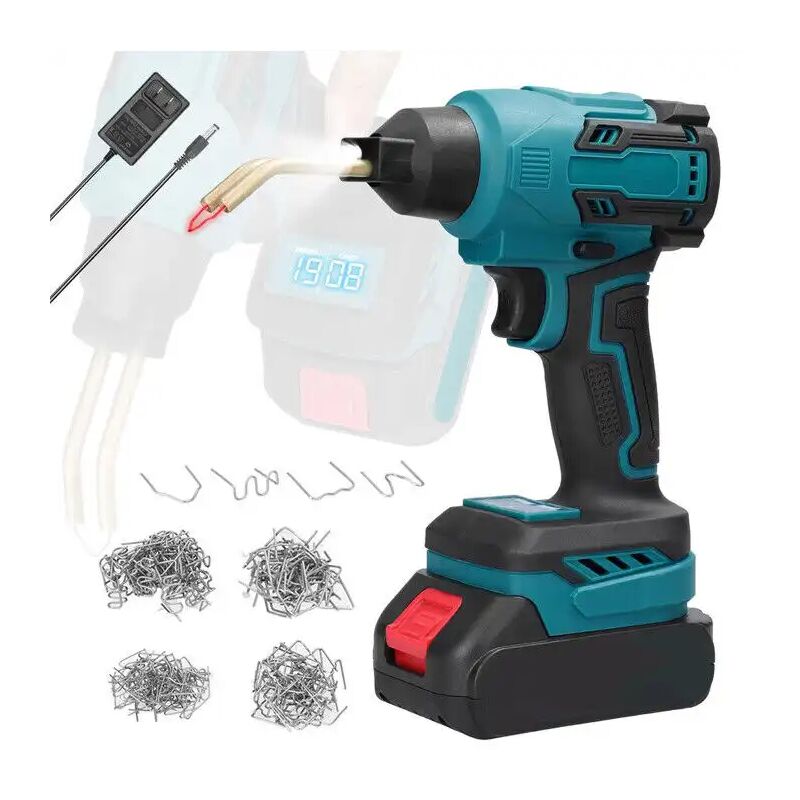foto del prodotto lgvshopping saldatrice plastica saldatura saldatore senza fili kit doppia batteria 18v 4.0ah
