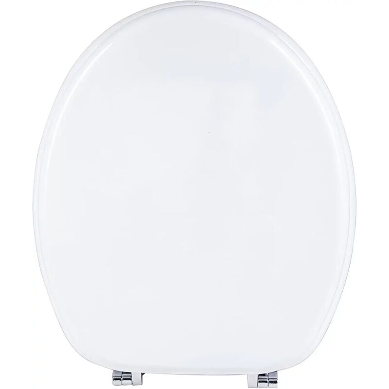 foto del prodotto lgvshopping sedile copriwater tavoletta bianco universale per bagno copri wc water in mdf