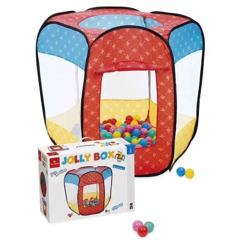 foto del prodotto lgvshopping tenda gioco per bambini con 70 palline colorate box gioco playhouse divertimento