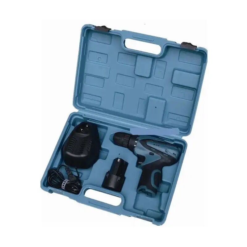 foto del prodotto lgvshopping trapano avvitatore 2 batterie litio in valigetta 12v cordless 2 velocita 