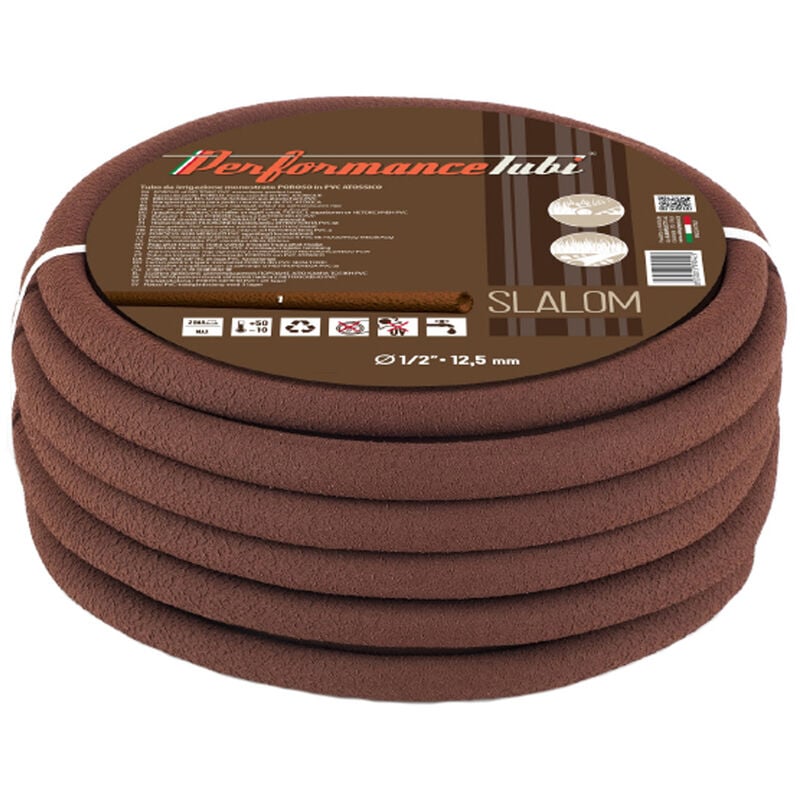 foto del prodotto lgvshopping tubo poroso slalom per irrigazione 1 2 25 metri diametro 12.5 mm