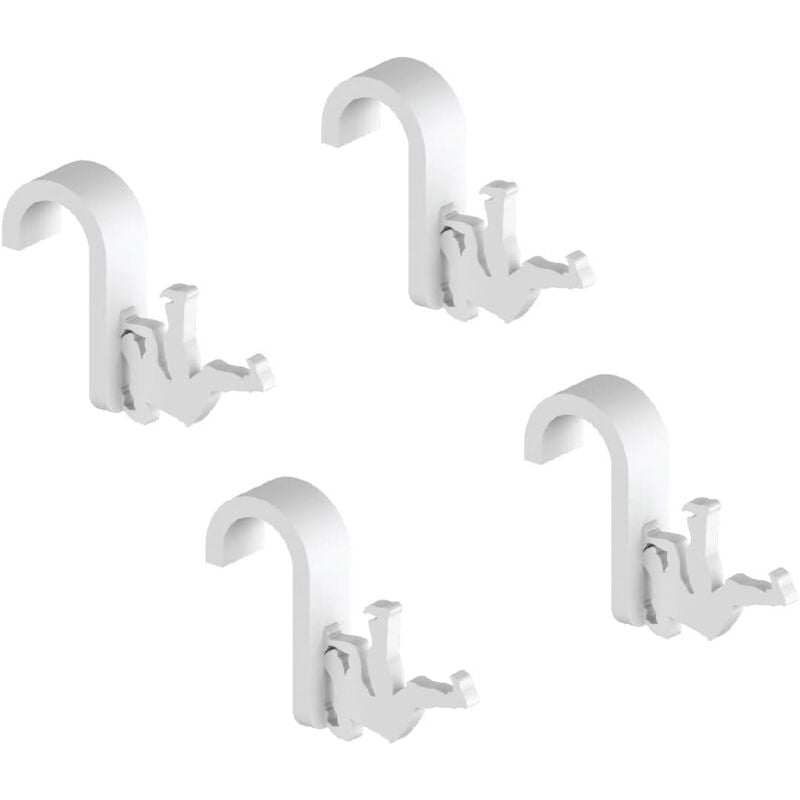 foto del prodotto lh - handy hook - appendino universale per radiatore scaldasalviette - spessore maggiorato per la massima robustezza - bianco