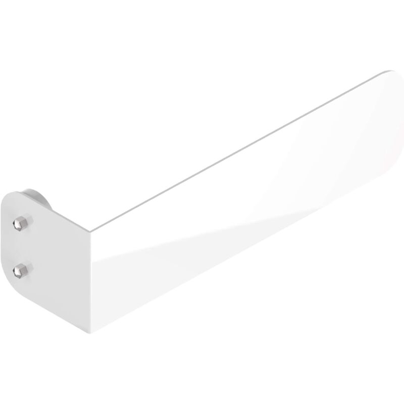 foto del prodotto lh portasciugamano universale magnetico per radiatori verticali gancio appendi asciugamano in alluminio bianco